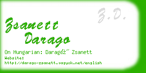 zsanett darago business card